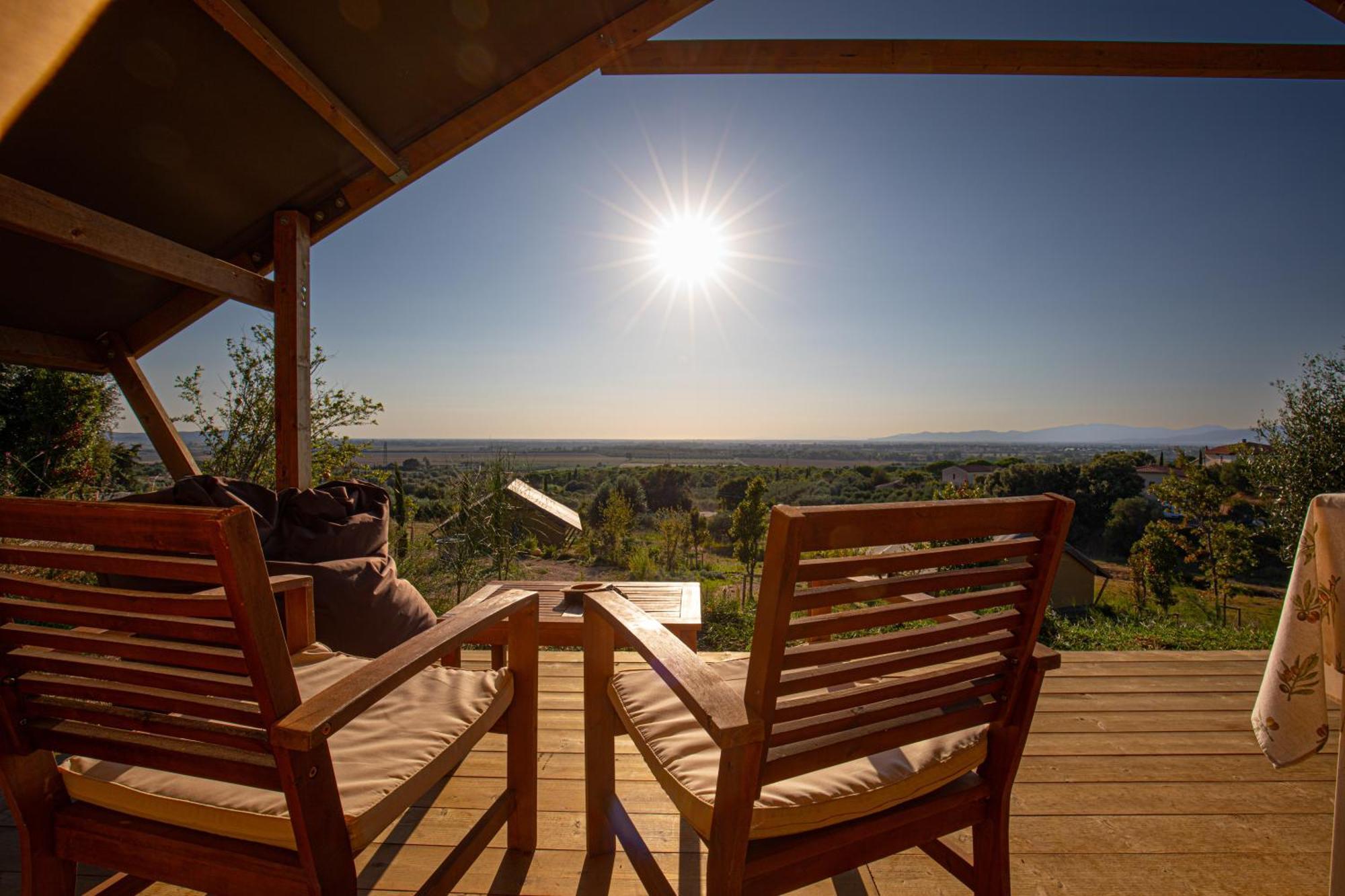 Glamping Grancia Hotel โกรเซตโต ภายนอก รูปภาพ
